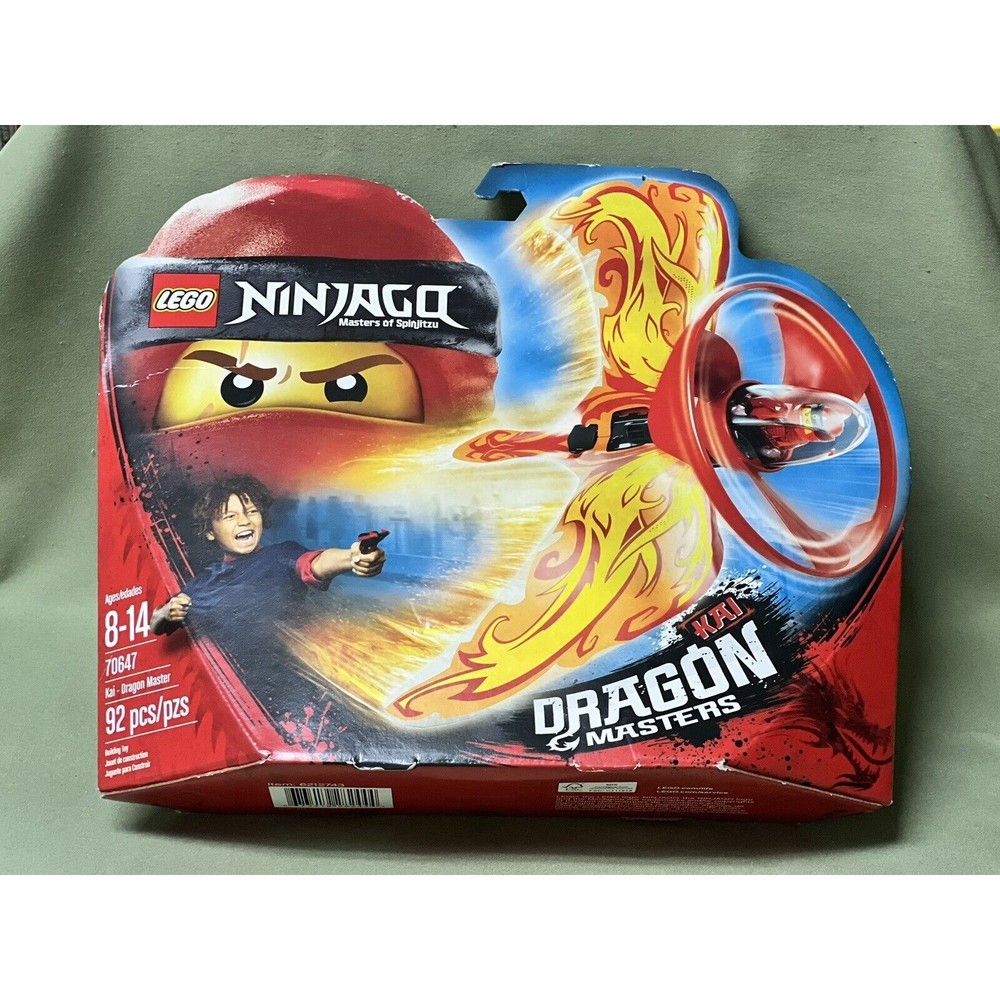 LEGO 70647 Ninjago Kai Dragon Master NEW Building Bricks Toy Fun Set